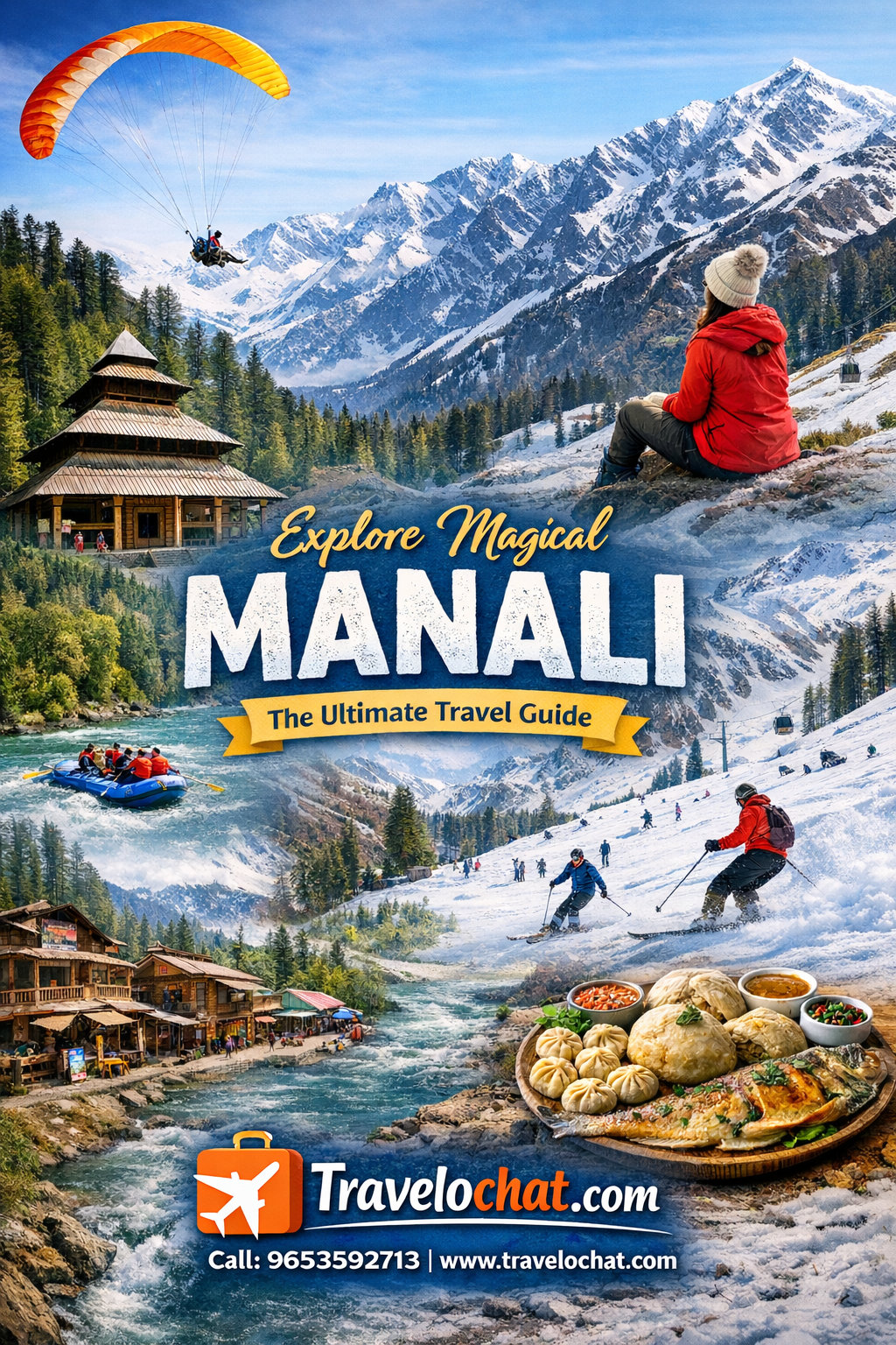 Book your Manali tour package today and explore the beauty of the Himalayas with comfort and convenience