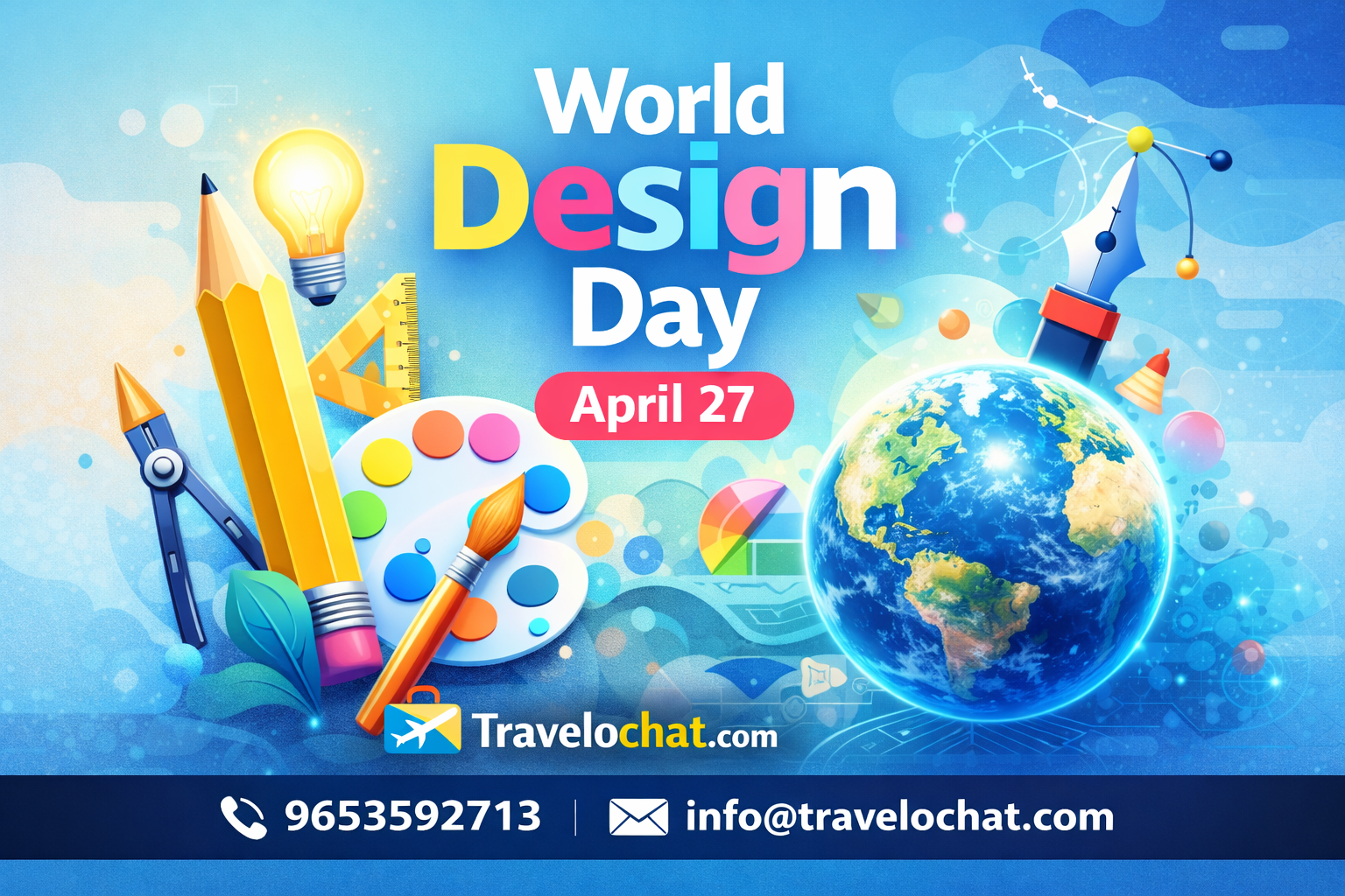 So, this April 27, appreciate the power of design and explore how it impacts your daily life and travel experiences travelochat.com